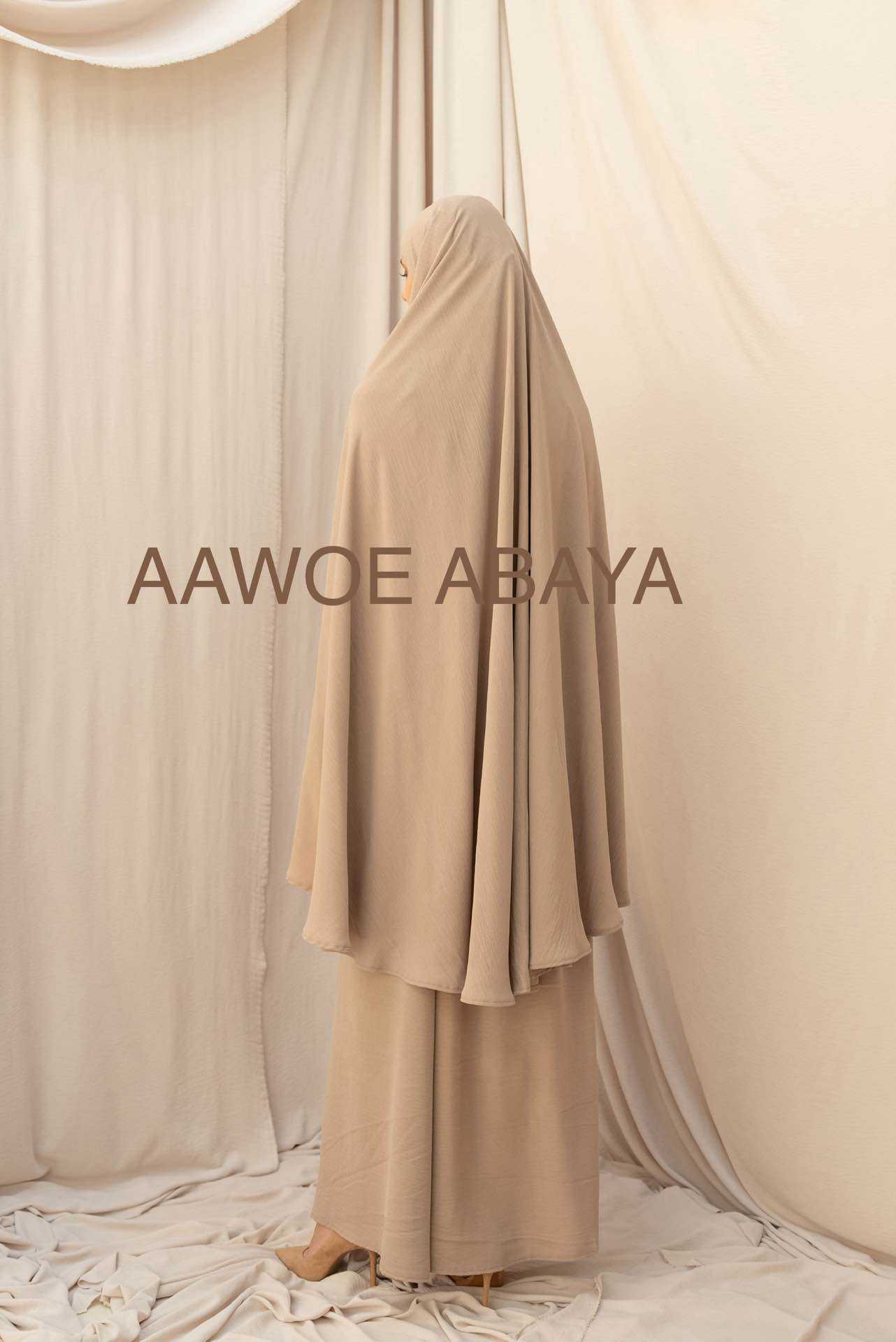 Aawoe Abaya - Wholesale Tops Set - Women's - Jilbab Janne Ready-to-Wear Elegant - 2801-SET19