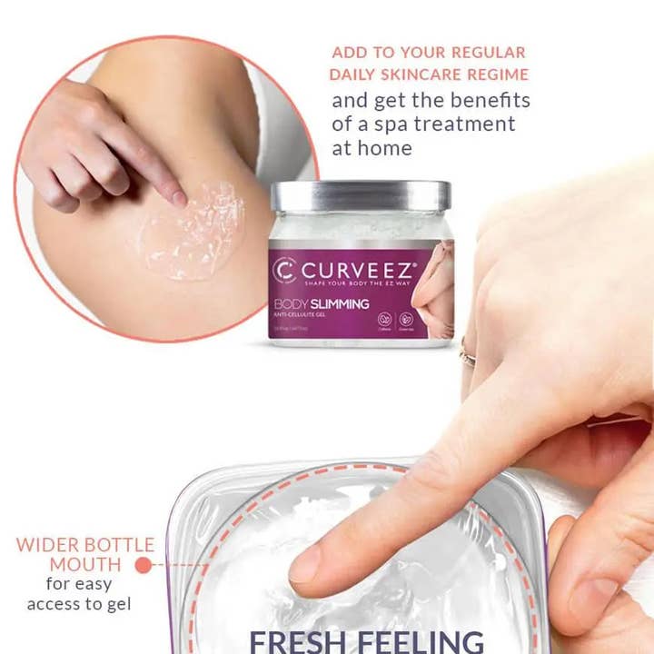 Curveez - Wholesale Anti-Aging Moisturizer - Anti-Cellulite Gel Body Slimming2