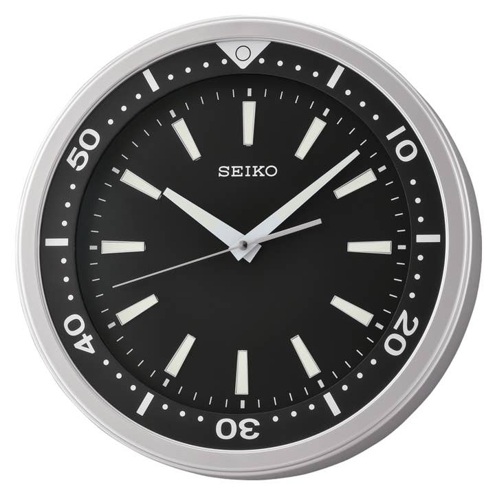 Seiko Clocks USA - Wholesale Wall Clock - 14" Ultra Modern with Quiet Sweep Wall Clock