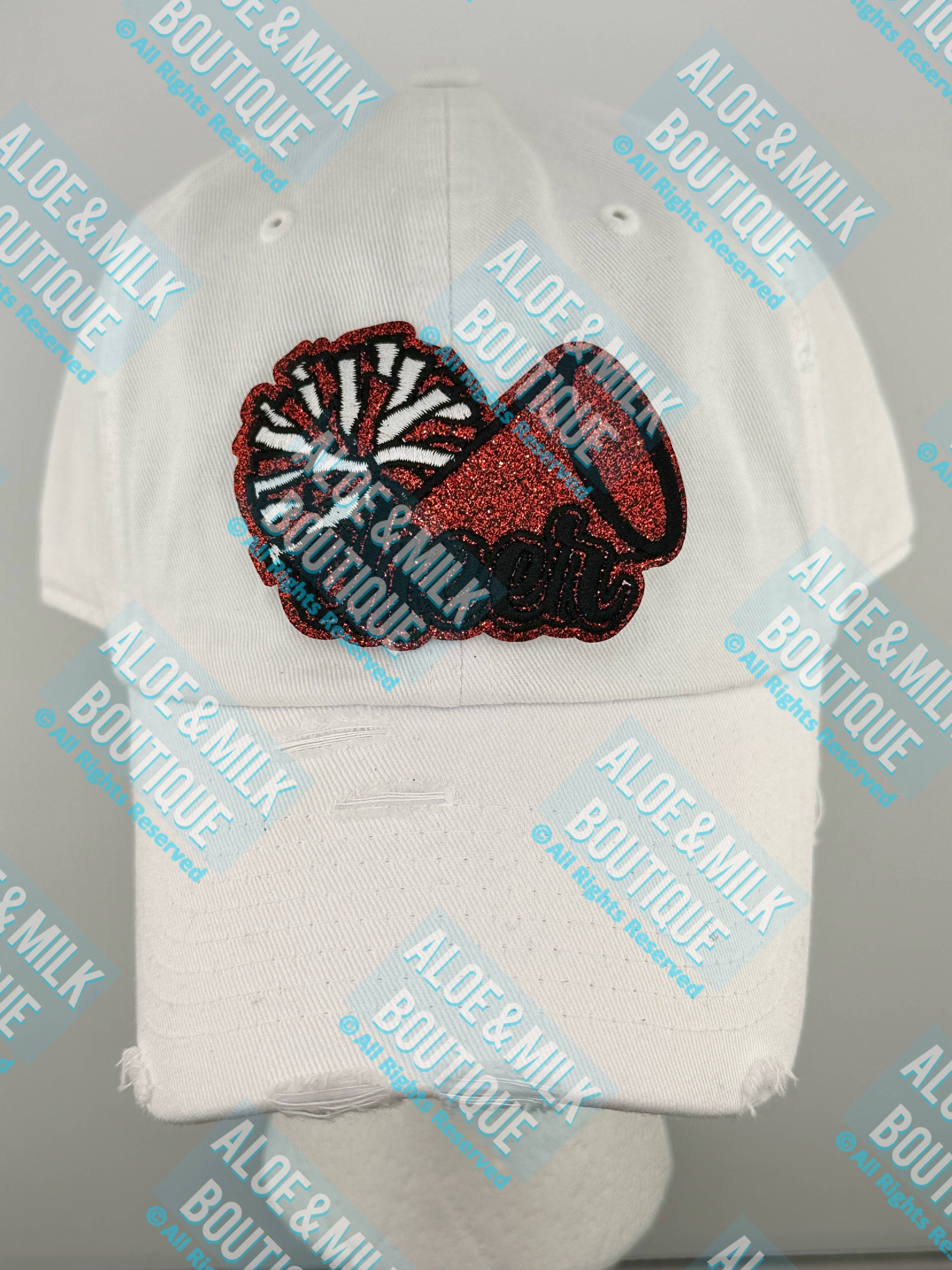 Aloe and Milk Boutique - Wholesale Patch - Cheer glitter patch, cheer game day patch, cheer competition13