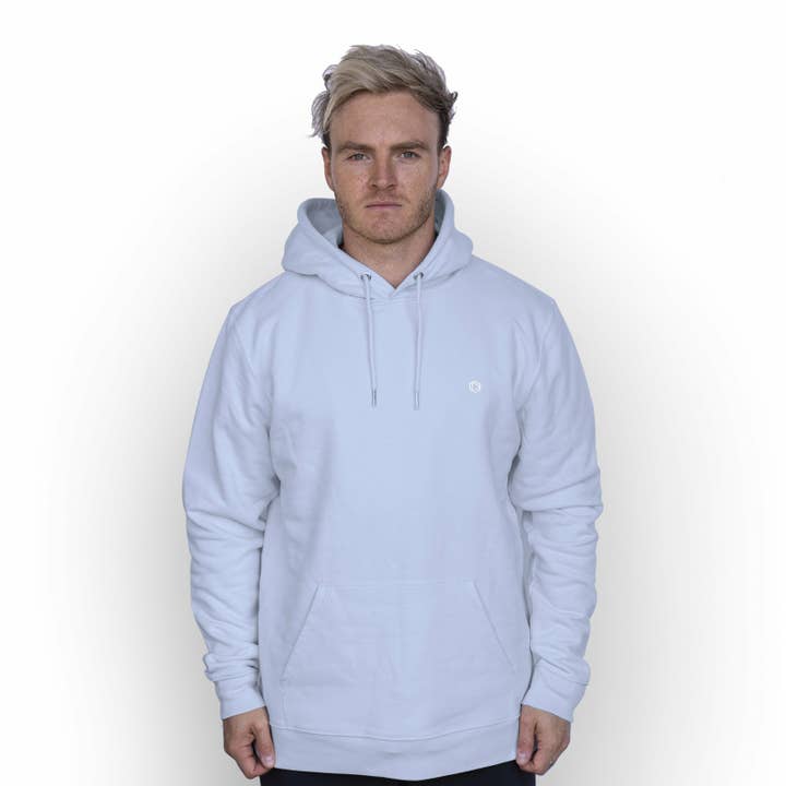 Felpa con cappuccio in cotone biologico Logo' HEXXEE per la vendita all'ingrosso da parte di HEXXEE