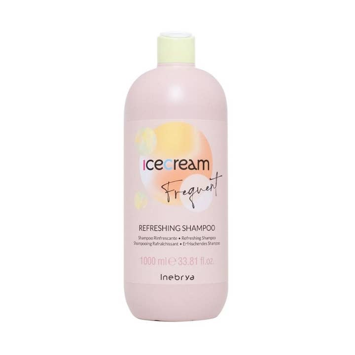 Inebrya Ice Cream Frequent Verfrissende Mint Shampoo 1000ml voor wholesale door Hair Industry Australia