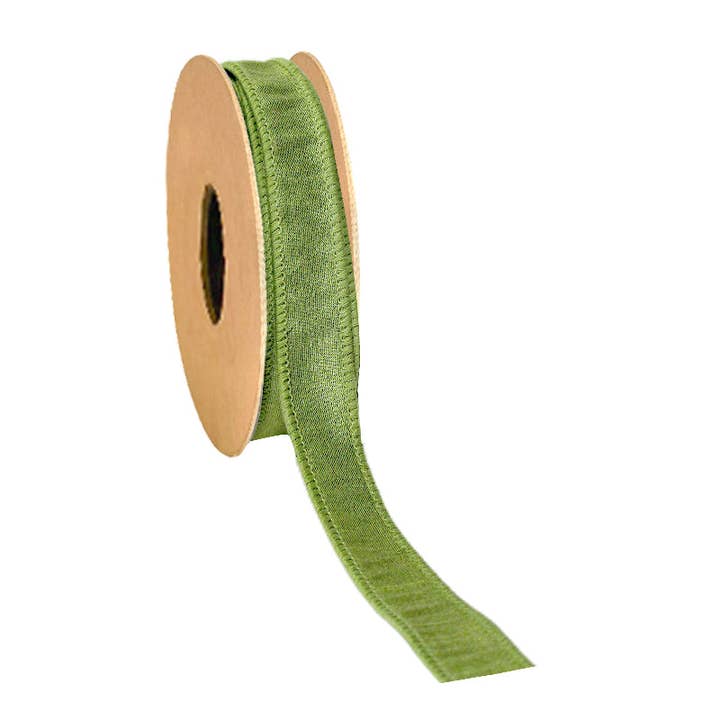 LA Ribbons Wholesale - Wholesale Ribbon - Gift Wrapping - 1" Wired Dupioni Ribbon | 10 Yards | 22 Available Colors14