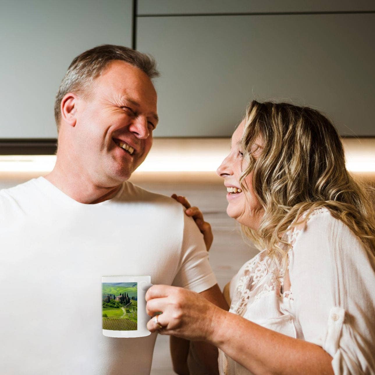 3dRose - Wholesale Coffee Mug - 3dRose, Italy, Val d Orcia. Il Belvedere farmhouse panoramic. , Mug10