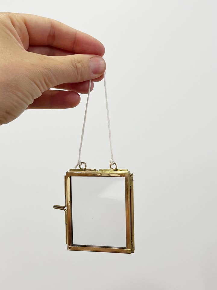 Glass Brass frame - mini for wholesale by THE LITTLE PRESS