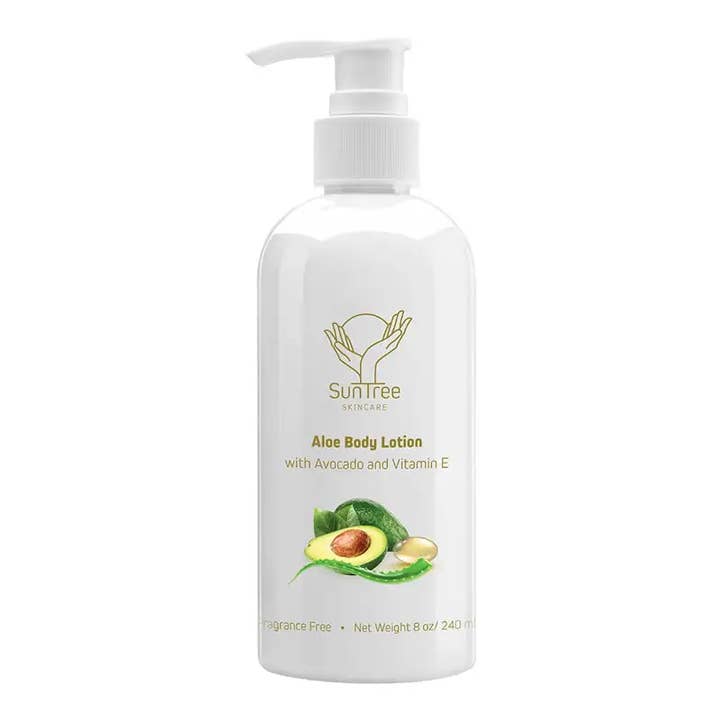 Aloe Body Lotion for wholesale by SunTree Skincare