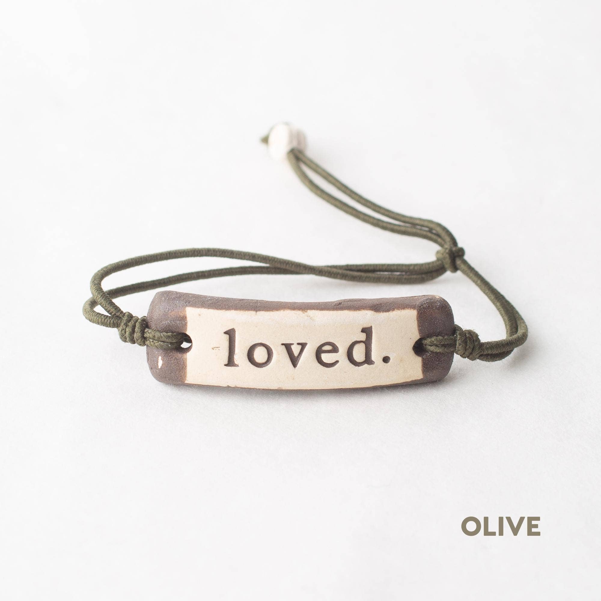 MudLOVE – wholesale Woven/braided bracelet – Loved. Ceramic Original Bracelet - Various Colors2