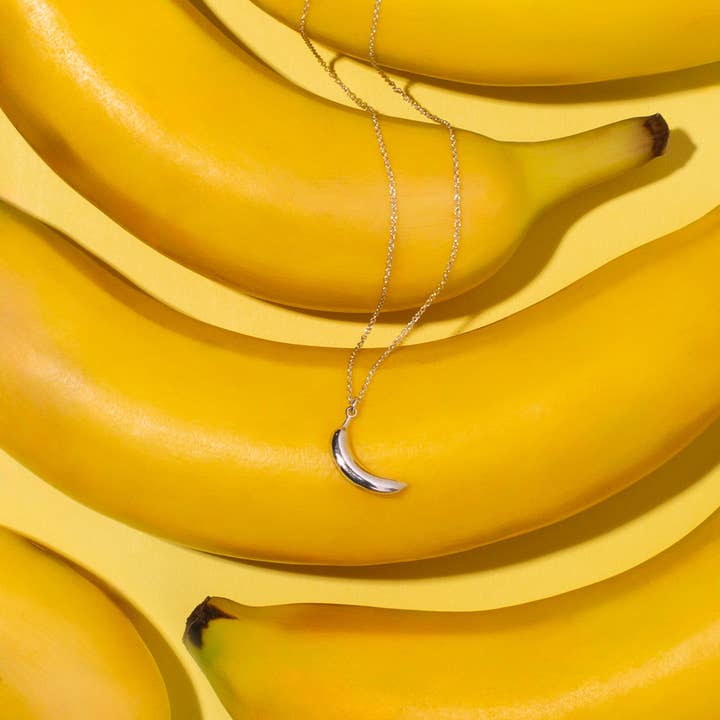 Banana Menorah - Wholesale Pendant/Charm Necklace - Banana Charm Necklace3