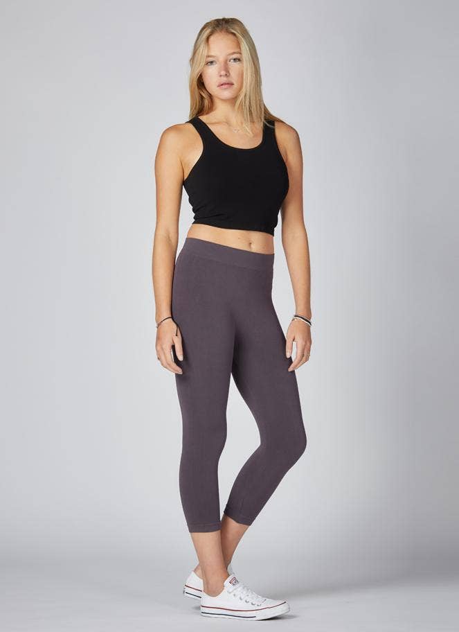 C'est Moi Clothing Co - Vendita all'ingrosso Leggings sportivi/loungewear - Donna - Legging 3/4 in bambù - CEBP10051