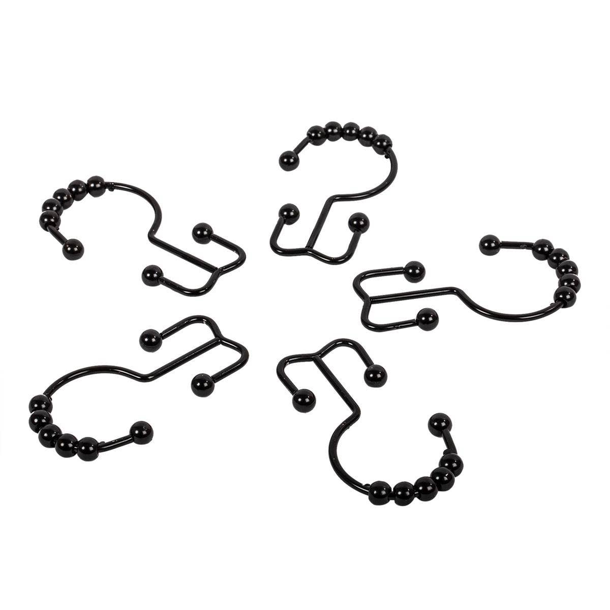 Bodico - Wholesale Curtain Rod - Bodico 12pc Easy-On Roller Hooks2