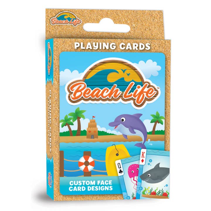 Masterpieces Puzzles - Wholesale Playing Cards - Beach Life Playing Cards