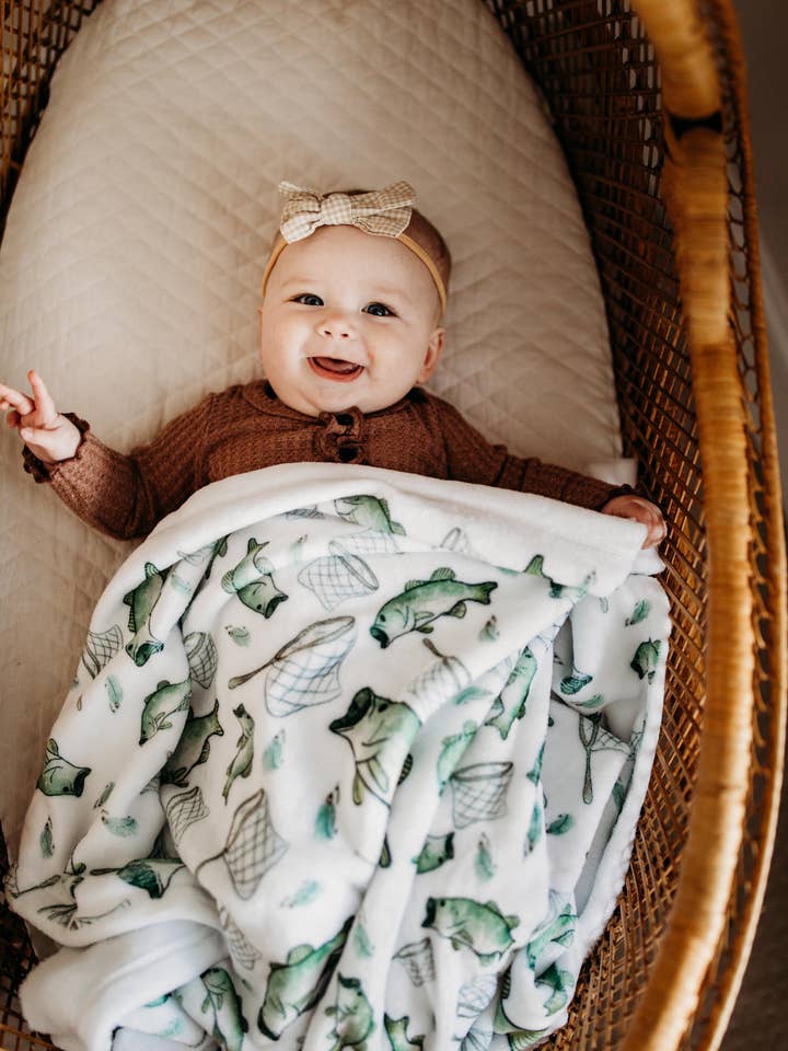 Grow With Me Baby Co - Wholesale Bedding Blanket - Kids & Baby - Baby Blanket, Fleece Baby Blanket1