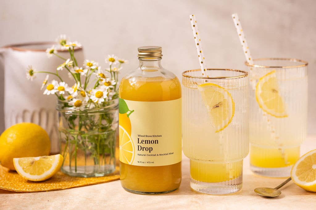 Wood Stove Kitchen - Wholesale Cocktail Mix/Syrup - Lemon Drop Mixer for Cocktails and Mocktails, 16 fl oz2