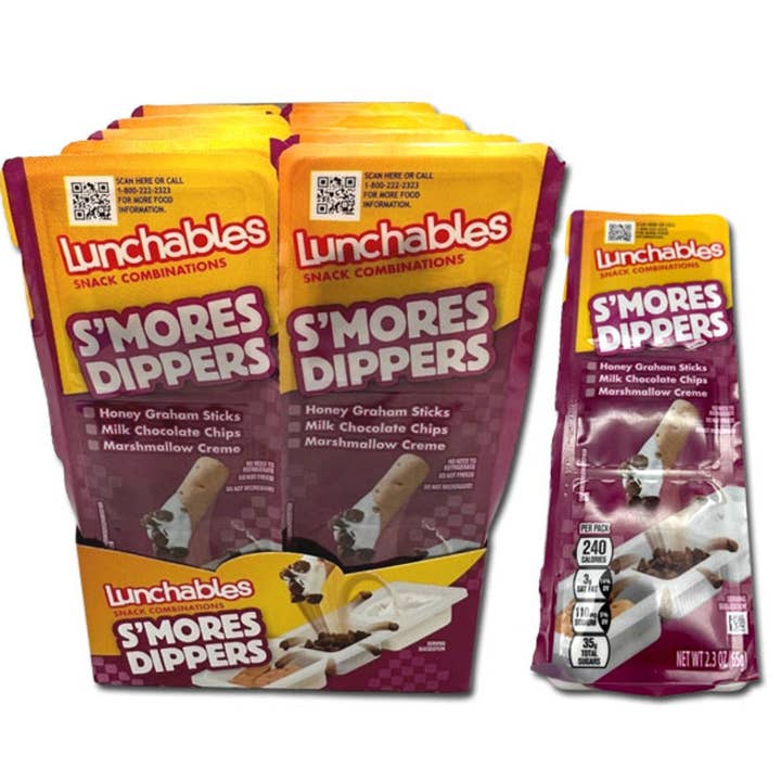 I Got Your Candy - Wholesale Snack Bar - Frankford Lunchables S'mores Dippers 2.3oz - 12ct