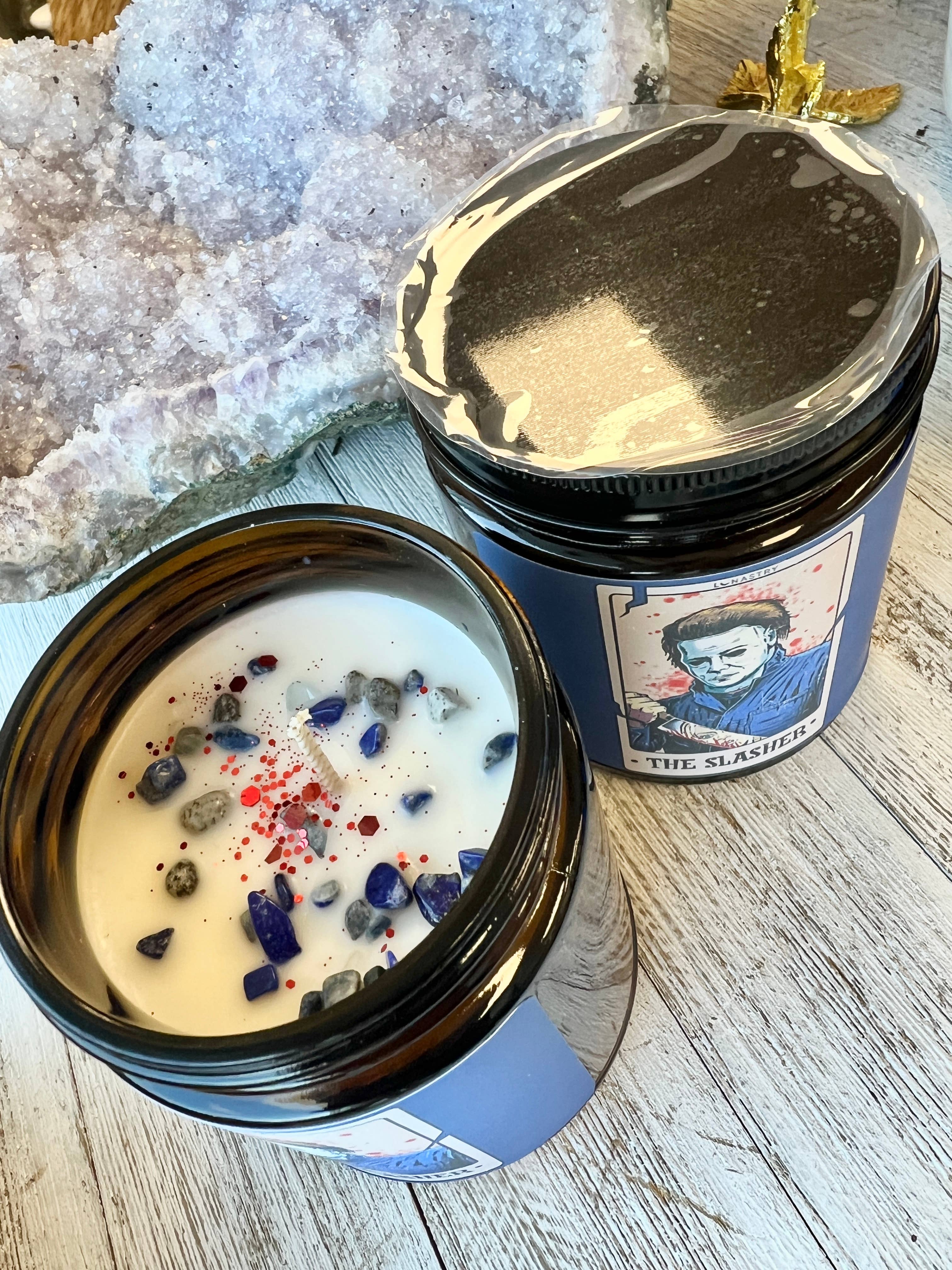 Lunastry - Wholesale Jar/Filled Candle - The Monster Frankenstein Candle4