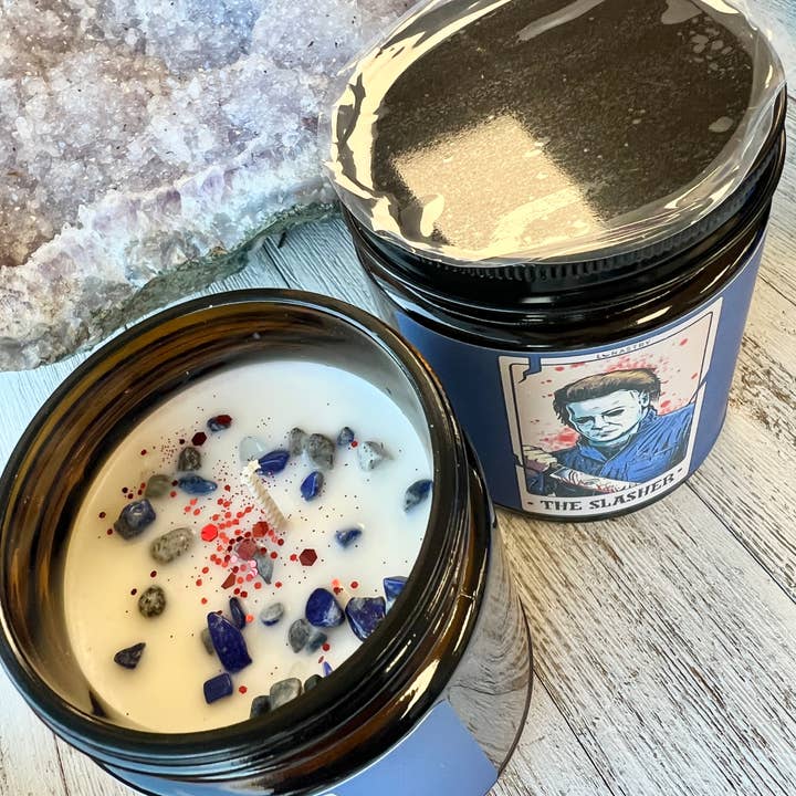 Lunastry - Wholesale Jar/Filled Candle - The Monster Frankenstein Candle4