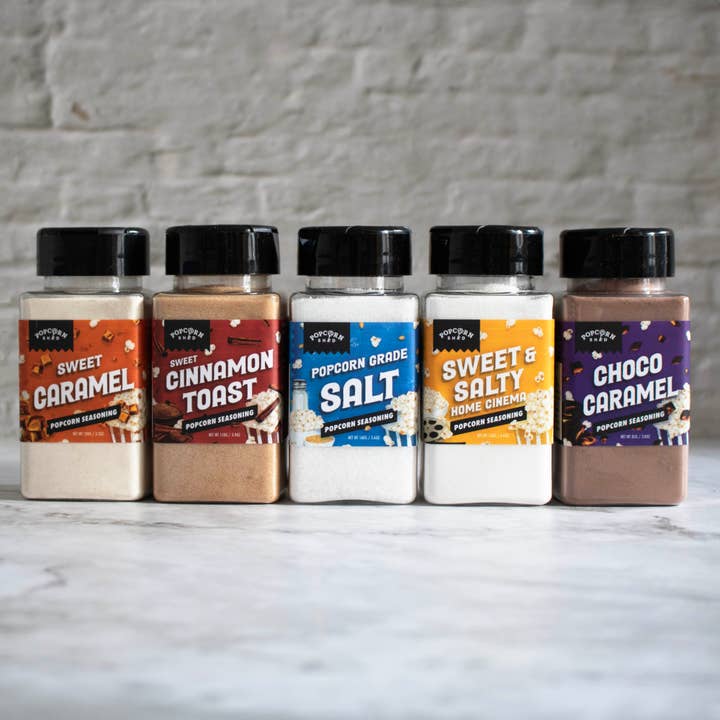 Popcorn Shed - Wholesale DIY Food Kit - Popcorn Grade Salt Popcorn Seasoning