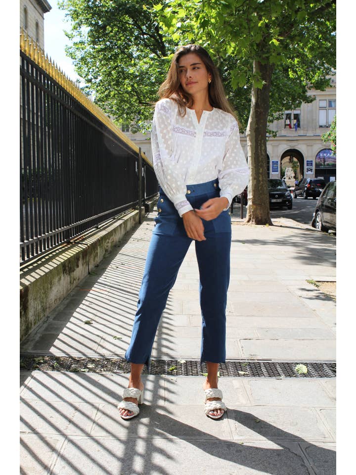 Koshka Paris - Wholesale Jeans - Women's - Hora jeans dark blue1