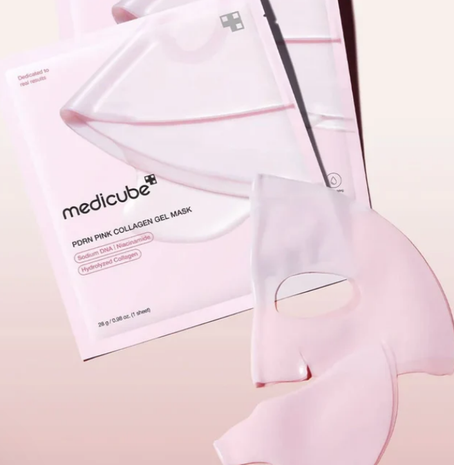 YEOSKIN – wholesale Skincare face mask – MEDICUBE - PDRN Pink Collagen Gel Mask - Collagen Gel Mask2