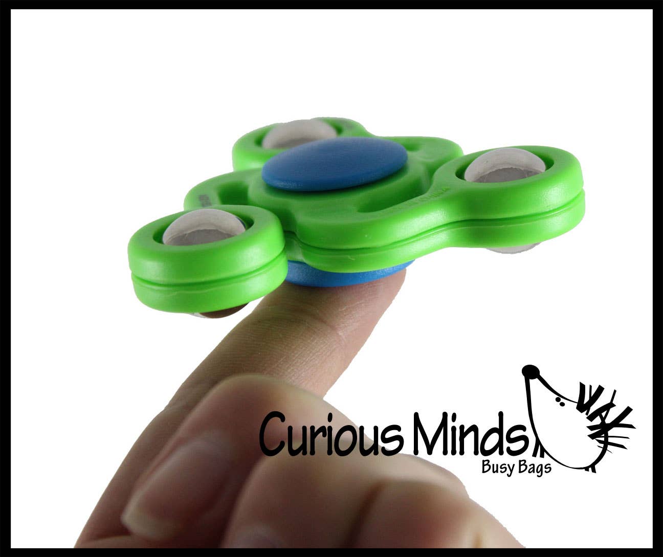 Curious Minds Toys – wholesale Fidget Toy - Barn – 1 Fidget Spinner Toy - Spinning Hand Fidget - Ångest ADHD1