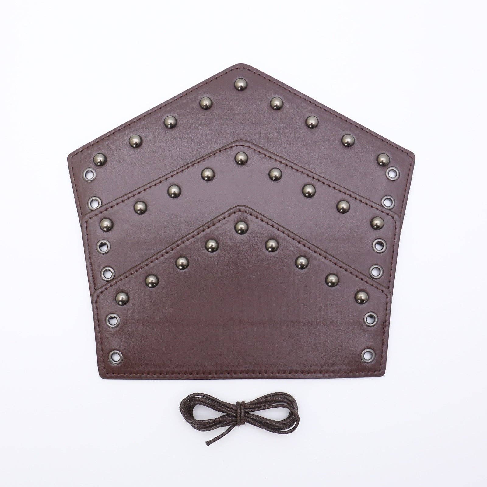 SALINA TRADING INC - Wholesale Costume – Women's - Medieval Leather Wrist Cuffs Retro Punk Arm Guards Festival Costume Accessories50