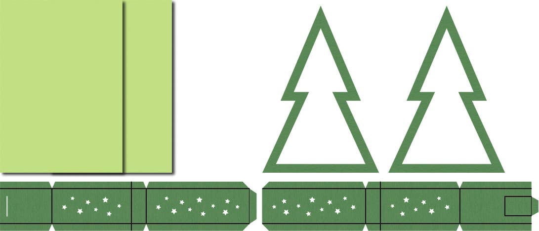 URSUS® / Buntpapierfabrik Ludwig Bähr GmbH & Co. KG - Vendita all'ingrosso Kit per lavoretti fai da te - Kit "O Tannenbaum"4