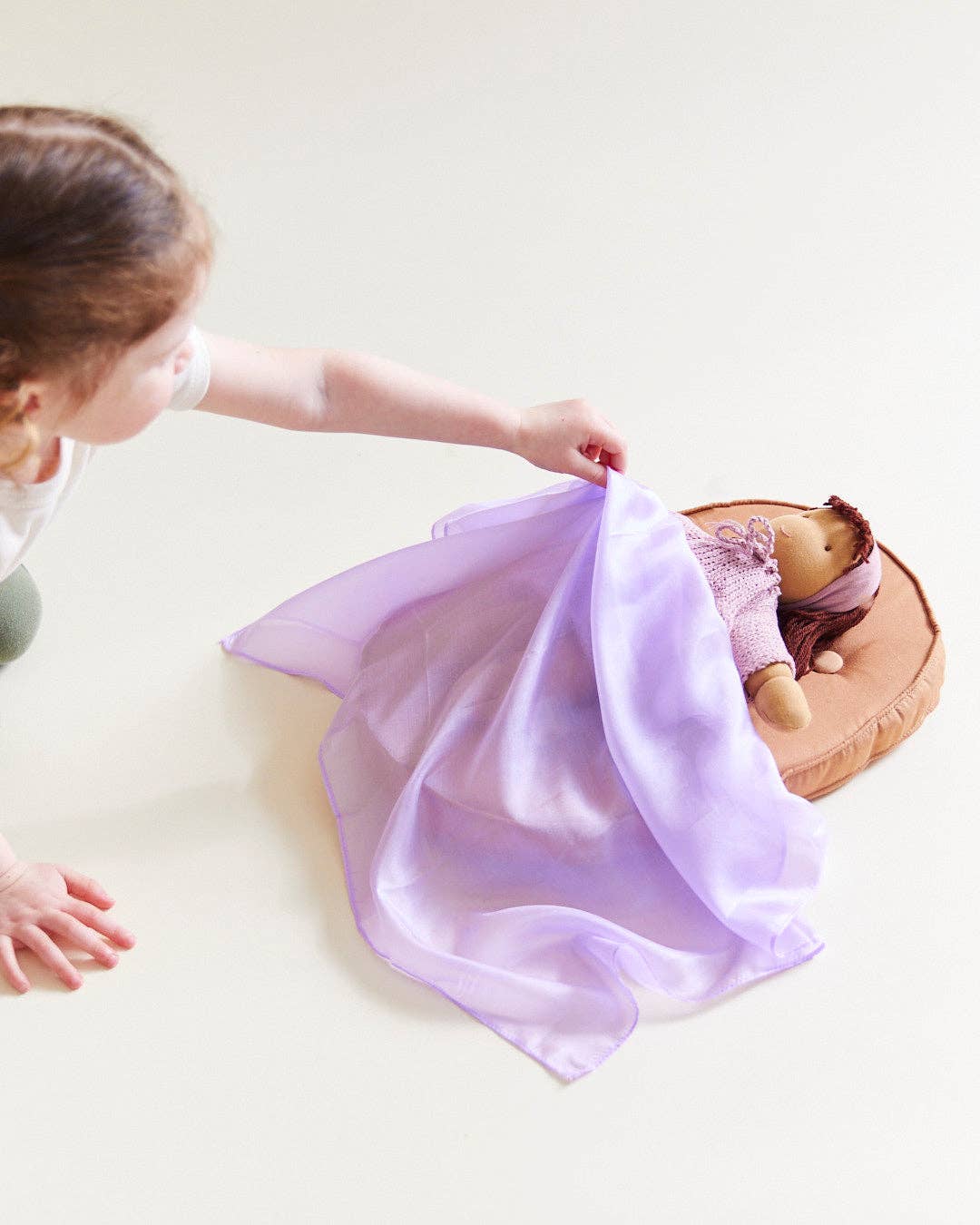 Sarah’s Silks - Wholesale Toy Set - Kids - Mini Solid Color Playsilks9