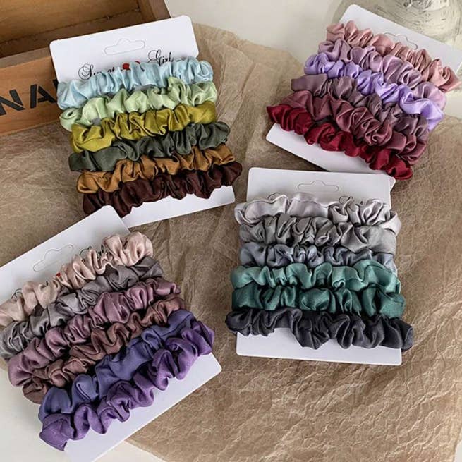 Sansira Jewelry - Wholesale Scrunchie - Dames - Haarstrik Scrunchie set van 61