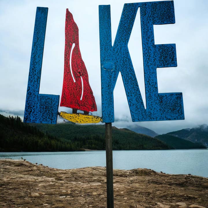 Sjöväska stake trädgård sjöhus inredning stuga segelbåt fisk för wholesale av Whimsies