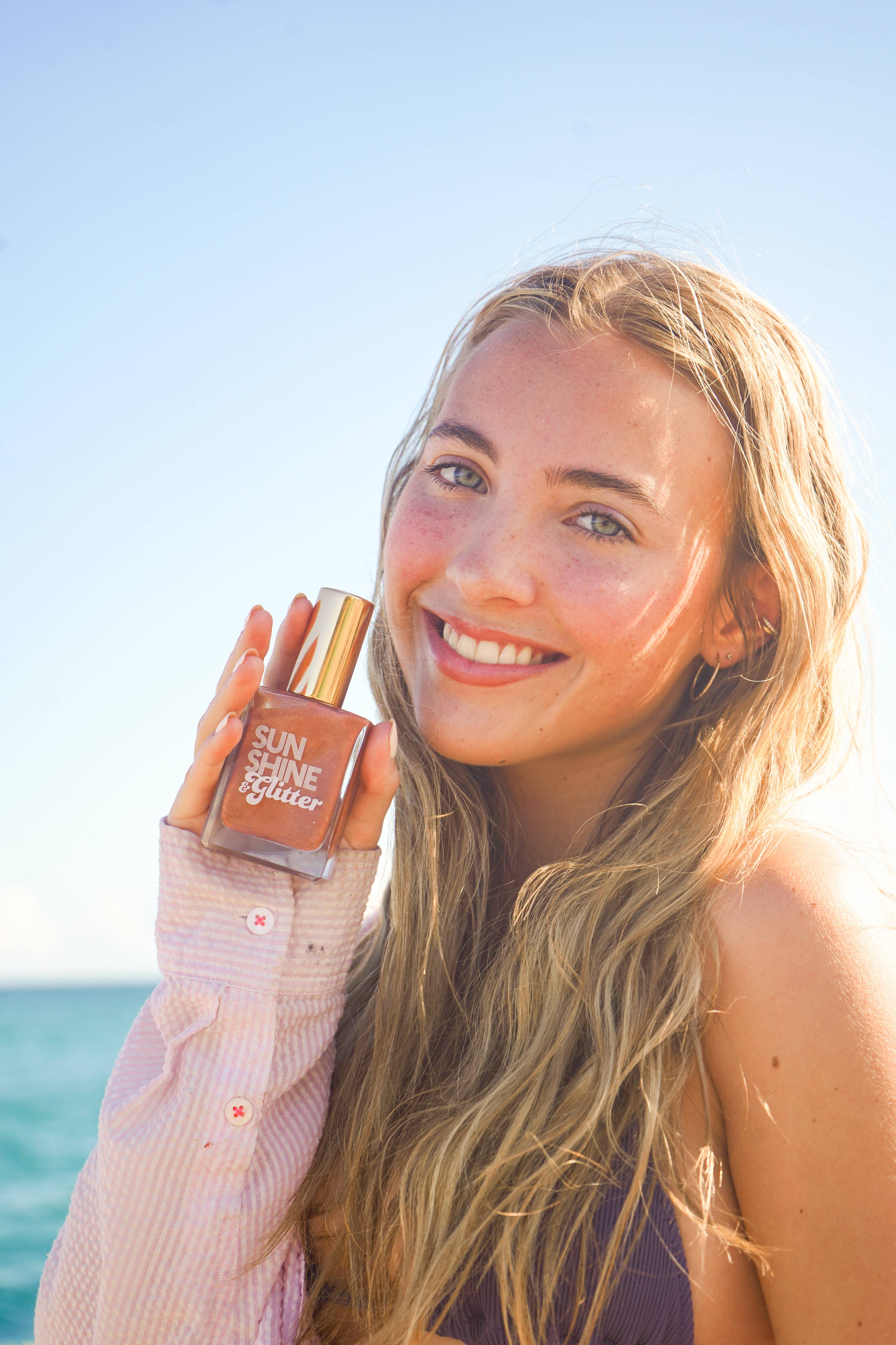 Sunshine & Glitter - Wholesale Make-up highlighter - Highlighter shimmer sprayoliën3