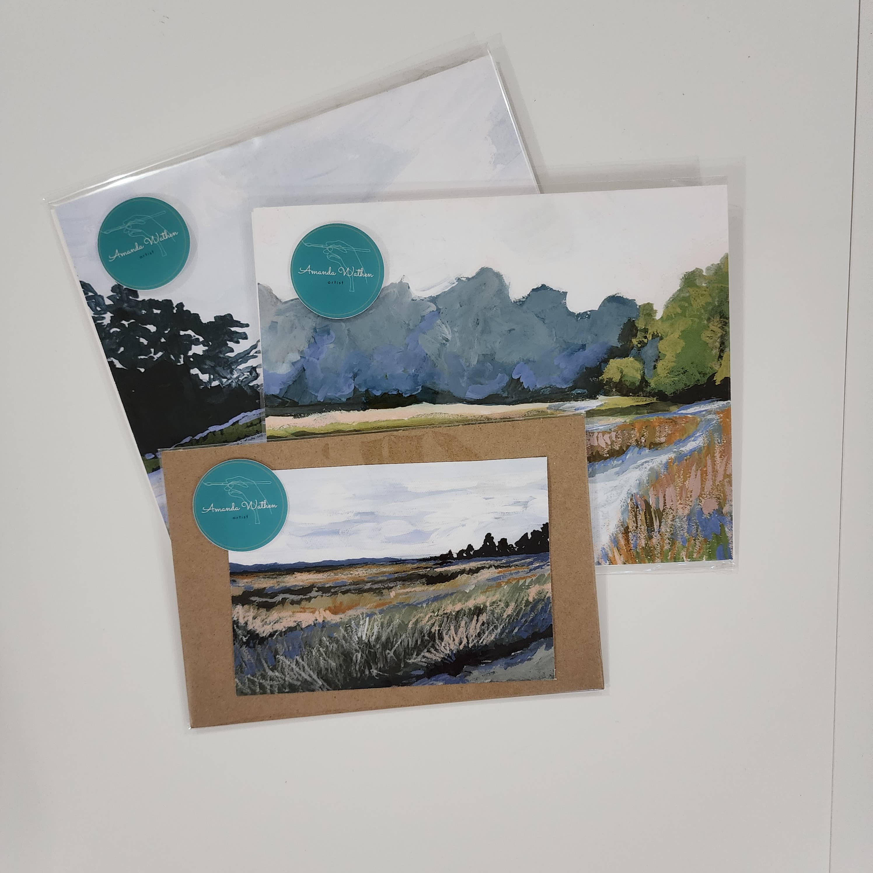 Amanda Wathen Fine Art - Vendita all'ingrosso Stampa artistica - Evergreen (stampa orizzontale)7