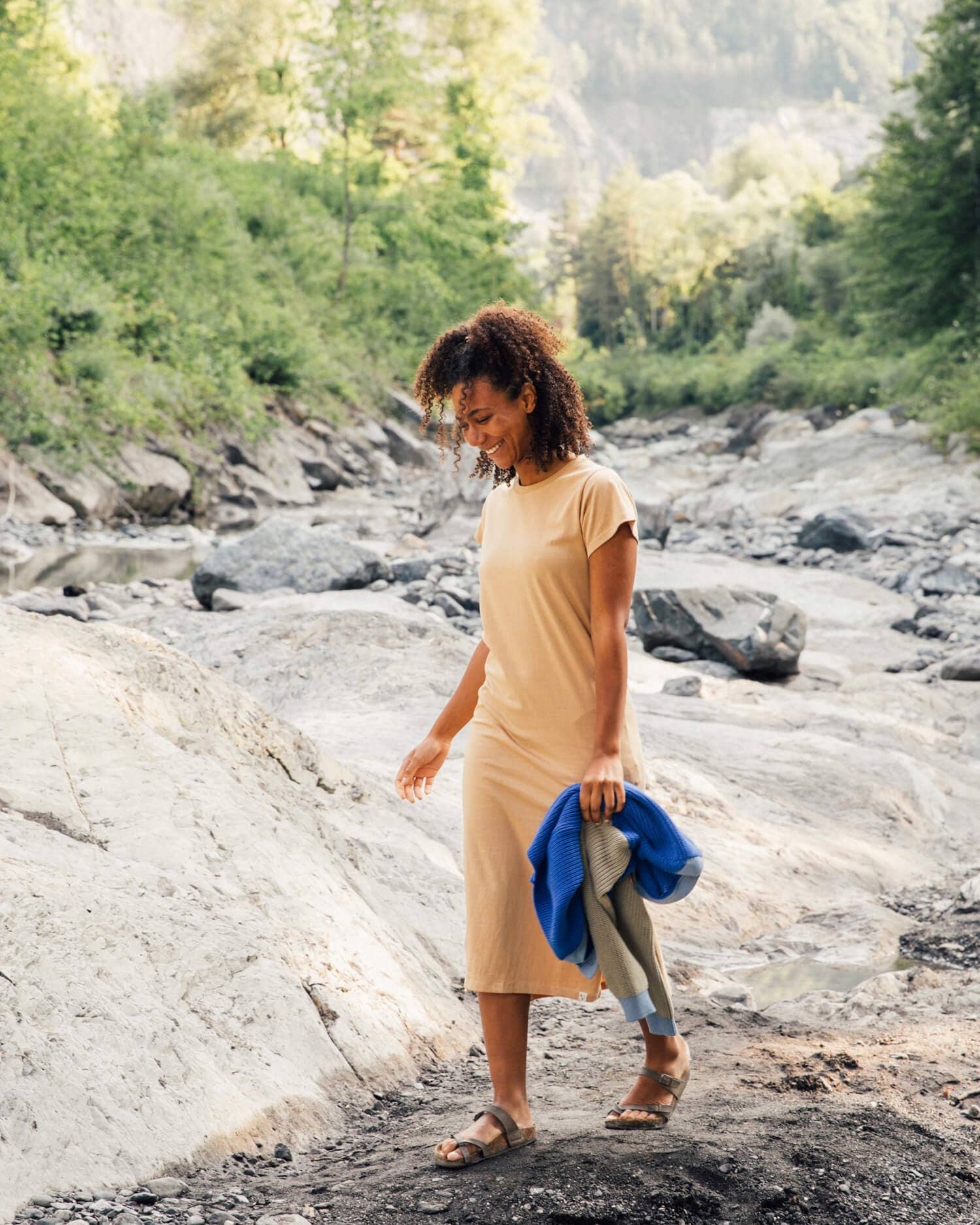 Matona - Wholesale Dress - Women's - Tee Dress camel5