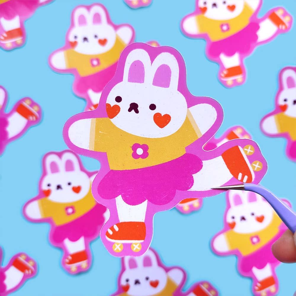 Monisimo - Wholesale Sticker - Skater Bunny Sticker2