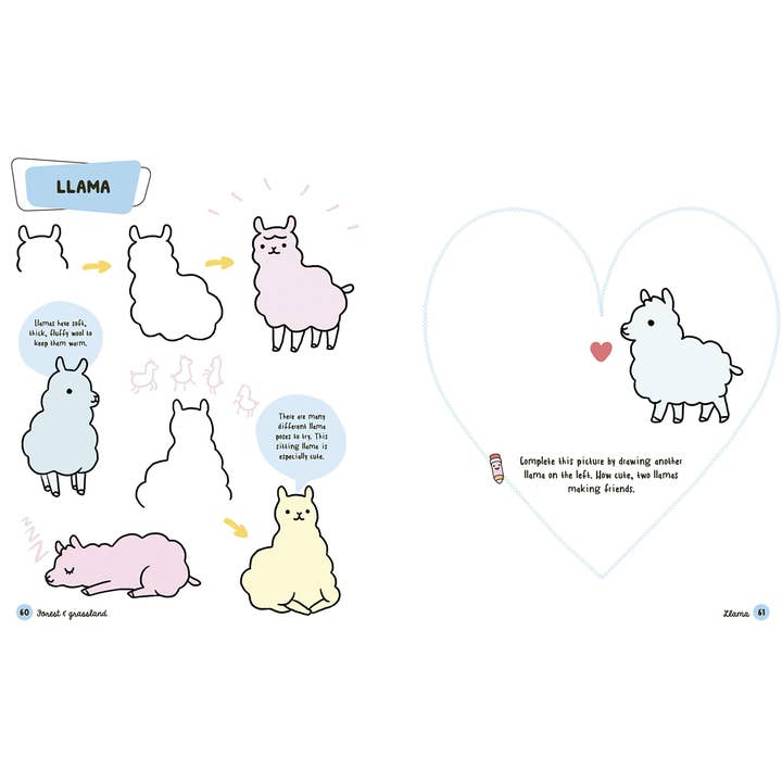 Union Square & Co. - Wholesale Book - Kids - How to Draw Cute Animals by Angela Nguyen