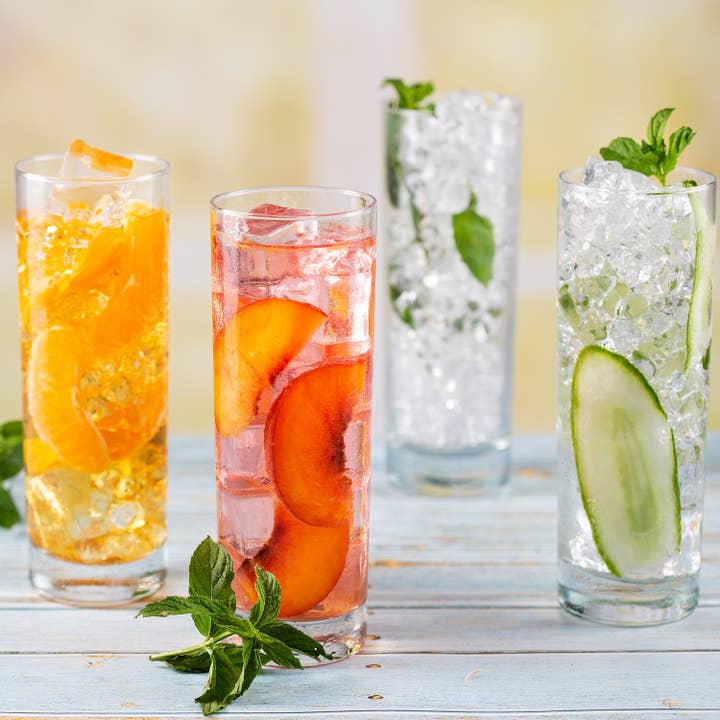 Crystalia Philadephia Highball Glasses for wholesale by Crystalia