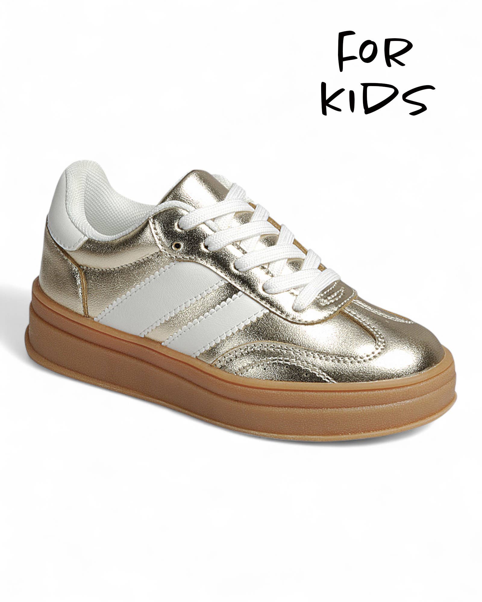 FASHION EMPORIO - Wholesale Lifestyle Sneakers - Kids - Kids Lace up Sneaker Shoes FL-TOPPING-03K1