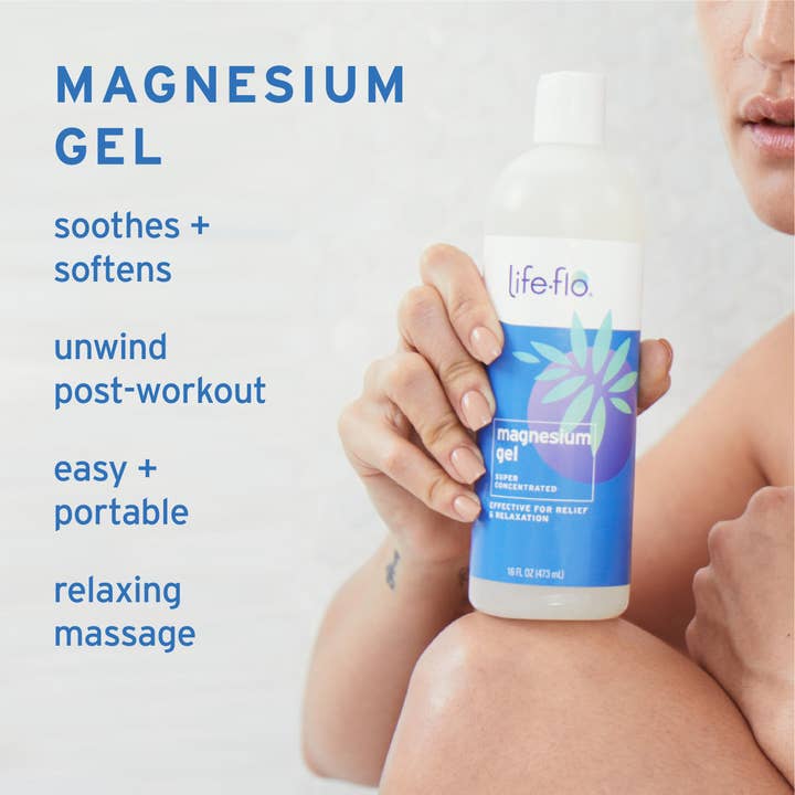 Life-Flo - Wholesale Pain Relief Spray/Cream - Magnesium Gel 16oz4