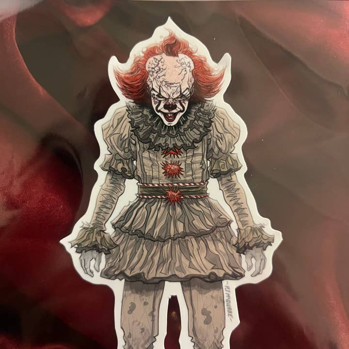 Castle McQuade - Wholesale Sticker - NEW PENNYWISE Waterproof STICKER4