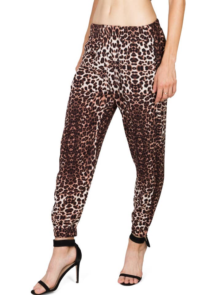 The Elevated Jogger - Leopard for wholesale by La Cinch