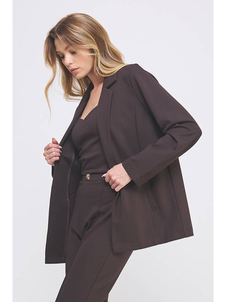 Allie Rose – Engroshandel Blazer - Dame – Nem hverdagslig Ponte Blazer