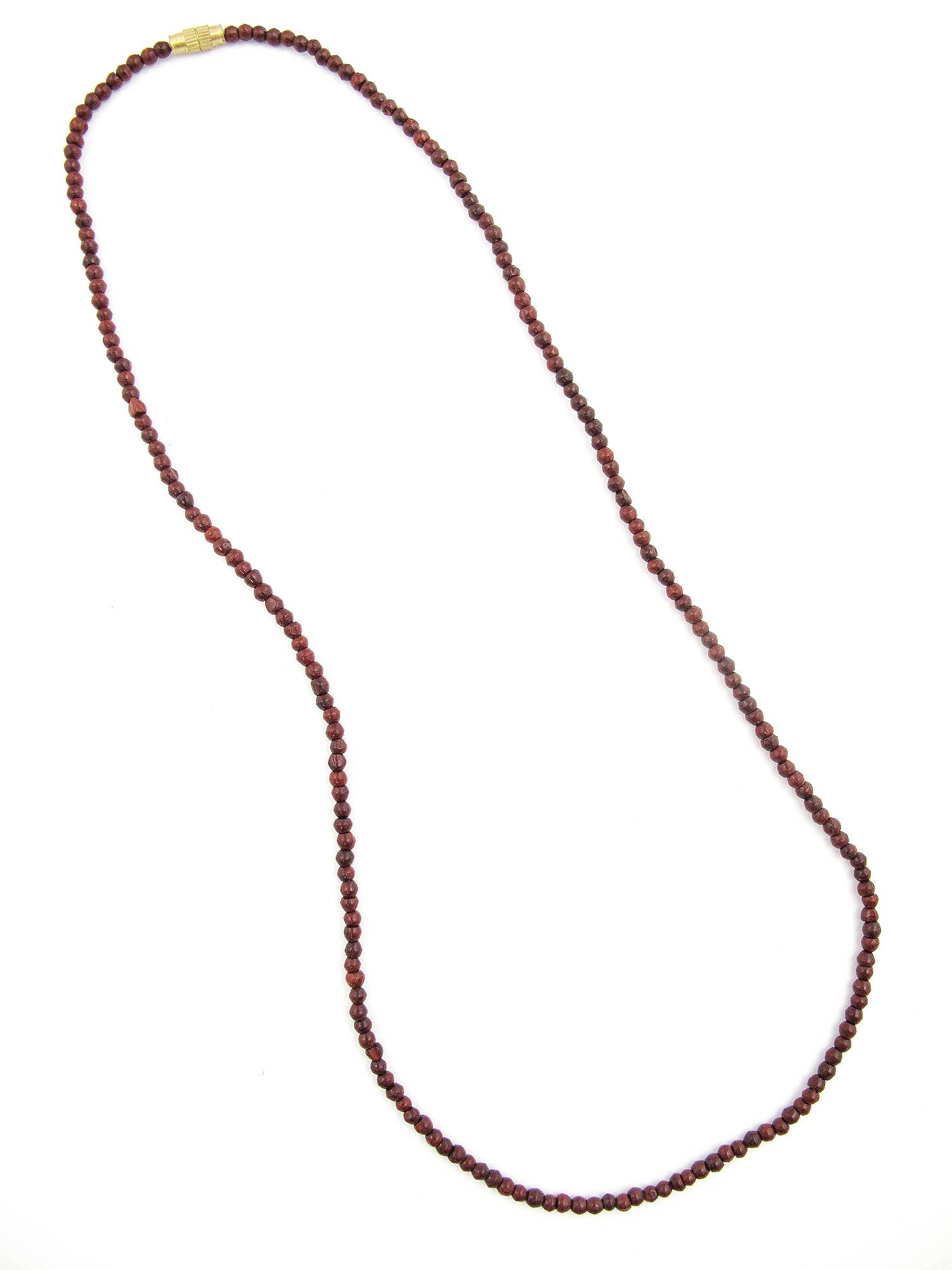 Tika - Wholesale Beaded/Pearl Necklace - Wood Necklace- 3mm8