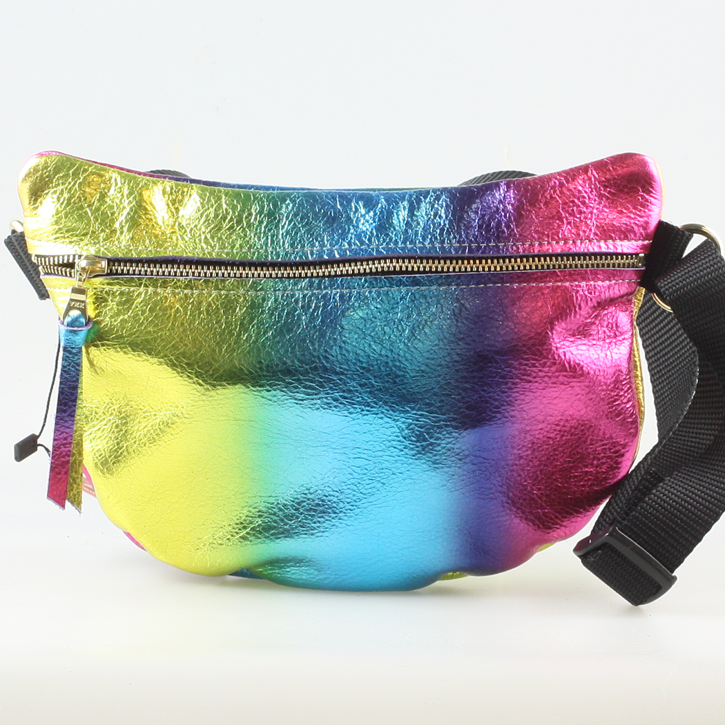Zina Kao Exclusives - Wholesale Belt Bag - Women's - The Metallic Ruston Hipbag/Crossbody/Sling23