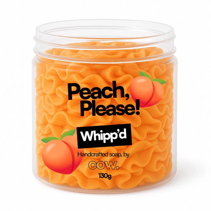 Peach, Please! - Whipped Soap for wholesale by COW Home & Body