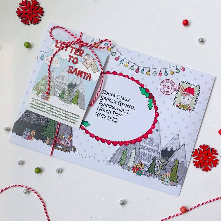 Flossy Teacake – Großhandel Weihnachtskarte – Elfenbrief an den Weihnachtsmann2