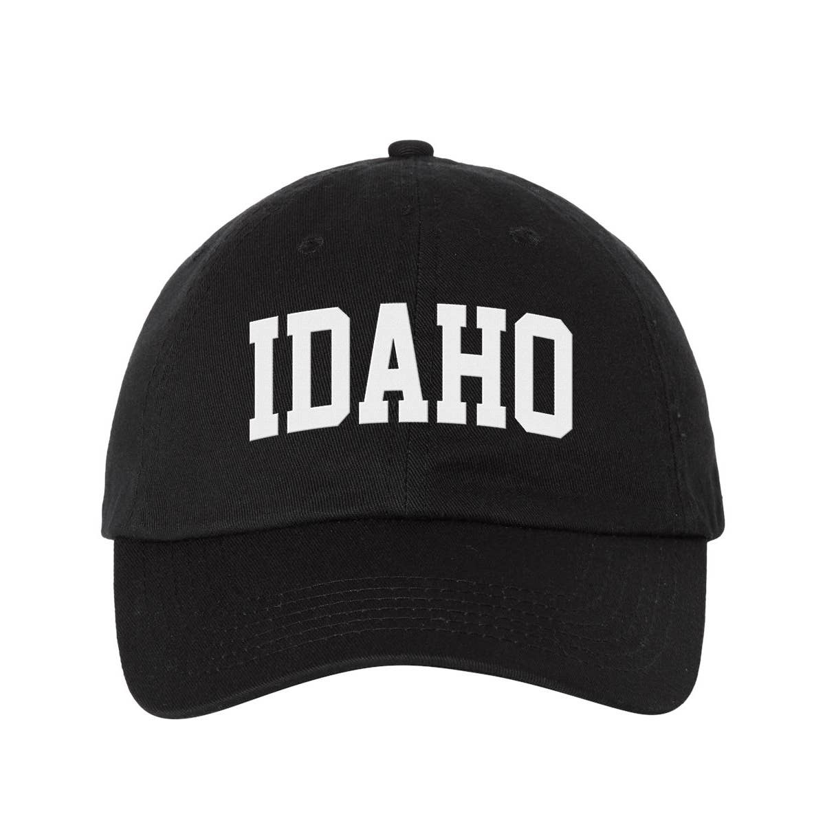 Lucky Luna Apparel - Wholesale Baseball Cap - Unisex - Block Idaho Embroidered Dad Hat1