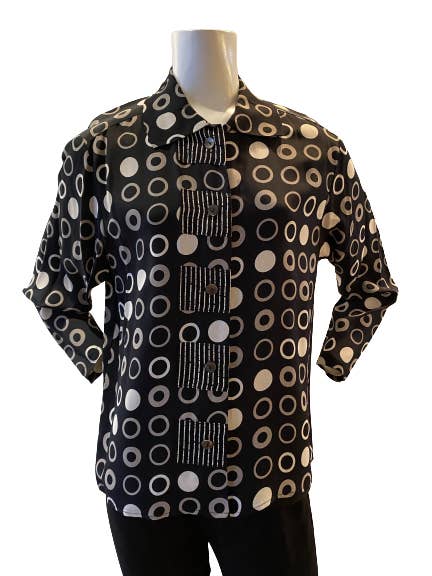 1105 Cercles géométriques mi-longs pour la vente par Marla Duran