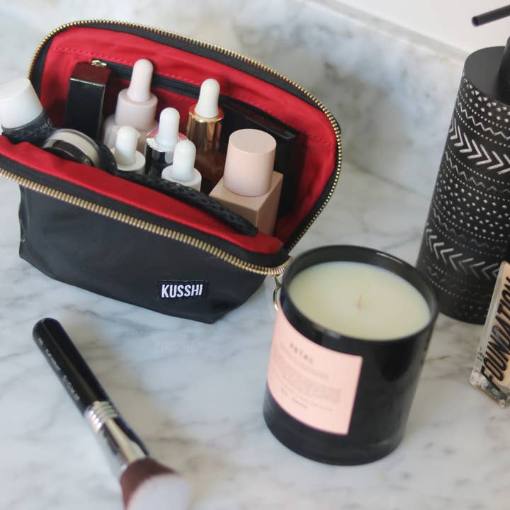 KUSSHI - Wholesale Makeup/Cosmetic Bag - Everyday Makeup Bag - Machine Washable Small Cosmetic Bag, 33