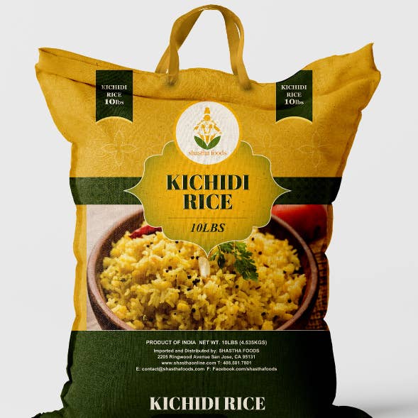 Arroz Kichidi Shastha 10lbs por atacado de Shastha foods