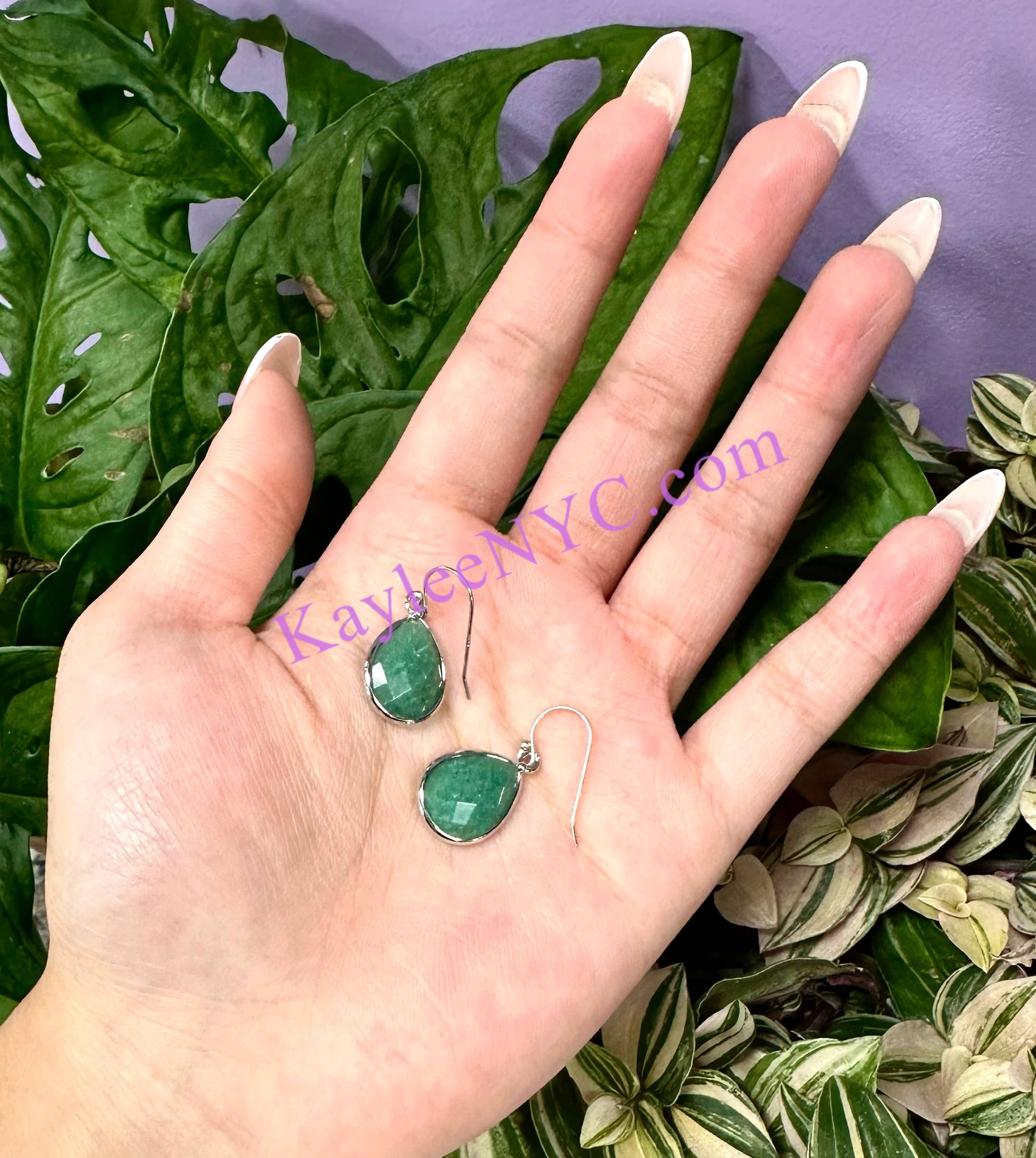 KayleeNYC - Wholesale Dangle Earrings - Crystal Sterling Silver Dangling Earring9