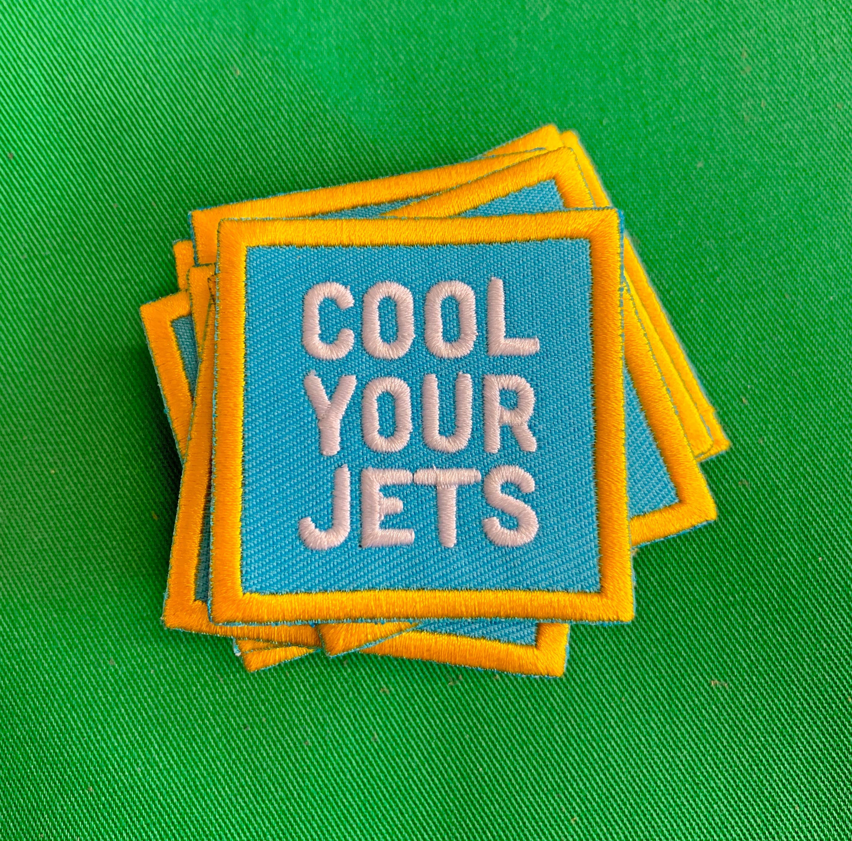 MBMB - Wholesale Patch - Cool Your Jets- Iron On Patch